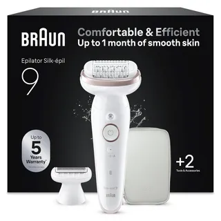 Braun Silk-épil 9 9-030 SensoSmart weiß/rosa
