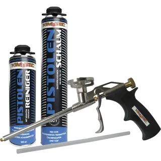 Kim-Tec Pistolenschaum Komplett Set 3tlg