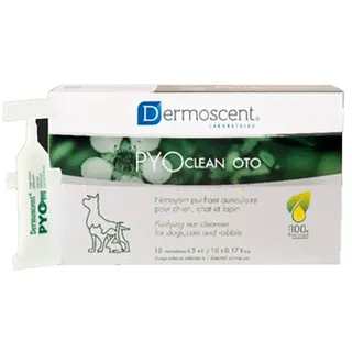 Dermoscent PYOclean Oto Ohrreiniger 10 Stück Multicolor One Size