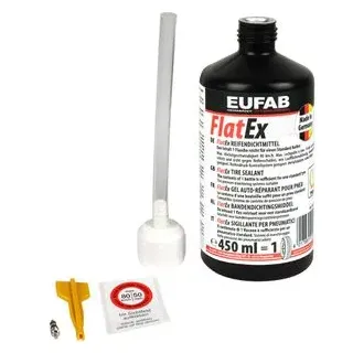 Eufab Reifendichtmittel FlatEx Schwarz