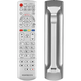 N2QAYB001010 Fernbedienung kompatibel mit Panasonic TV TX-32CS600E TX-32CSF607 TX-40CSN638 TX-40CST636 TX-43CXW754 TX-49CX740E TX-50CXC725 TX-60CXW740E 54 Ersatz Controller mit Netflix-Tasten