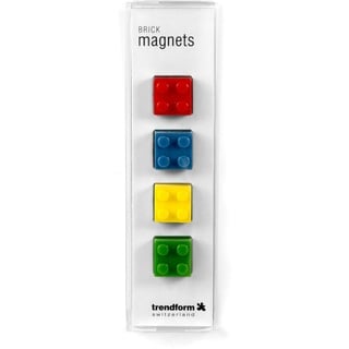 Trendform Magnete BRICK 4er Set assortiert