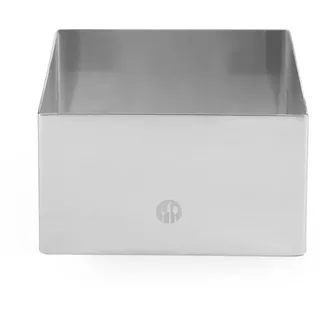 HENDI Speiseringe, und Stampfer, quadratisch, 80x80x45 mm