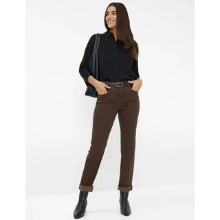Brax Style Mary Five-Pocket-Hose Dunkelbraun 46