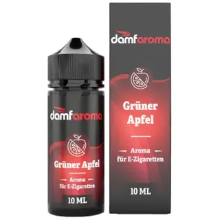 Grüner Apfel 10ml Longfill Aroma by Damfaroma