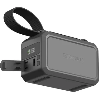 Sandberg Survivor Powerbank 100W 40000 mAh PD100W, Outdoor-Powerbank - Schwarz