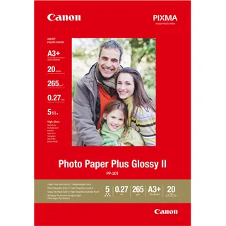 Canon Plus Glossy II PP-201 A3+ 265 g/m2 20 Blatt (2311B021)