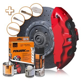 FoliaTec Bremssattel Lack Set, Racing Rosso