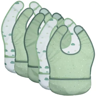 MiaMia 5er Pack Lätzchen - Grün