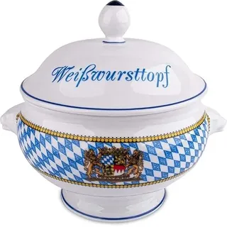 FUNICE Bayerischer Weißwurst-Topf oder Weißwurst-Terrine 2,75 l