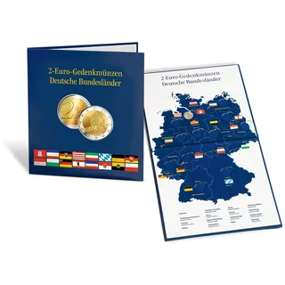 Leuchtturm1917 Presso Münzalbum für 2 Euro Münzen "Deutsche Bundesländer"