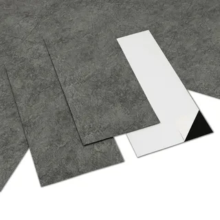 Vinylboden Selbstklebend, PVC Bodenbelag Selbstklebende Bodenfliesen Wasserdicht Extra Abriebfester Für Küche Badezimmer Schlafzimmer, 30x15cm 10 Stück