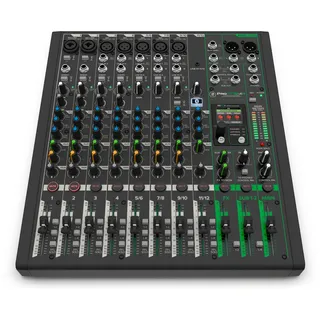 MACKIE ProFX12v3+ 12-Kanal Analogmischpult mit verbesserten Effekten, USB-Aufnahmemodi und Bluetooth