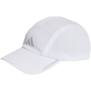 adidas AEROREADY Four-Panel Mesh Laufcap Weiß 58 - 60 cm