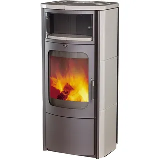 Hark Opera-B Kaminofen Kachel creme-weiß 7 kW