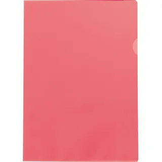 5 Star Aktenhüllen A4, farbig rot Inh.100