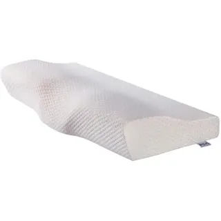 AILISK Ortorex Orthopädisches Kissen aus Memory-Schaumstoff für Nackenschmerzen(Weiß)