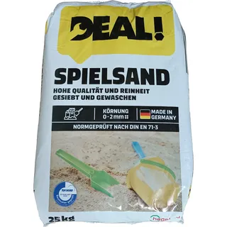 25 Kg Spielsand 0-0,2 mm Qualitäts Sandkastensand