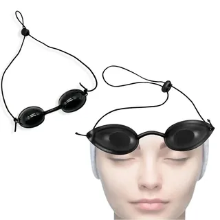 LAKJUOZ 2 Stück Solarium Brille, Uv Solarium Schutzbrille, Led Schutzbrille, Solariumbrille Sonnenschutz Brille Für Sonnenbank Beauty Patienten Sonnenbrille Ipl Behandlung Led Lichttherapie