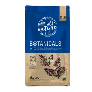 Bunny Nature Botanicals Mid Mix Blaue Kornblumenblüten & Echinacea 3 x 120 g