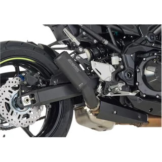 Shark exhaust RCT Edelstahl beschichtet schwarz-matt, schwarz