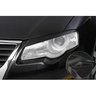 CSR-Automotive Scheinwerferblenden Kompatibel mit/Ersatz für VW Passat B6 (Typ 3C) SB035-G