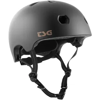 TSG Meta Solid Color Helm Schwarz S/M