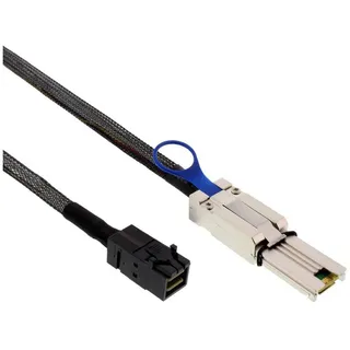 InLine Mini SAS HD Kabel, SFF-8643 zu SFF-8088, 1m