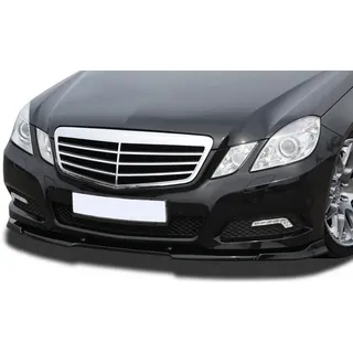 RDX Racedesign Frontspoiler VARIO-X E-Klasse W212 2009-2013 Frontlippe Front Ansatz Vorne Spoilerlippe, Schwarz