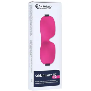 Ohropax Schlafmaske 3D pink