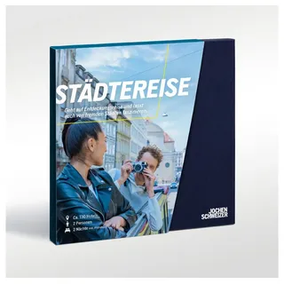 Jochen Schweizer Erlebnisgutschein Geschenkbox Städtereise, Fundgrube für Stadtentdecker