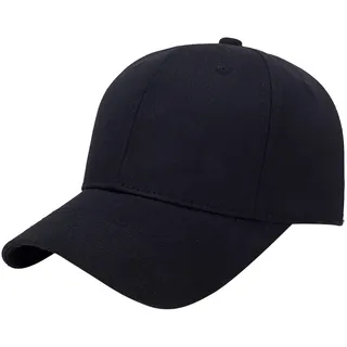 COMIOR Baseball Cap Herren Sommer Unisex Baumwolle Baseball Cap Baseballmütze Reine Farben Baseboard Baseballkappe Sport Outdoor Kappe Casual Cap für Draussen Baseball Tennis Golf - Einheitsgröße