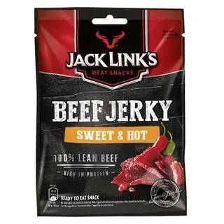 Jack-Links Fleischsnack Beef Jerky Sweet und Hot, 25g