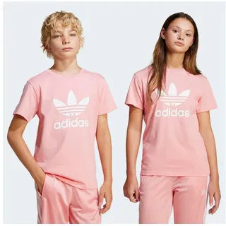 adidas Originals T-Shirt TREFOIL TEE für Kinder und Teens, sportlicher Stil, ohne Verschluss rosa 158 EU