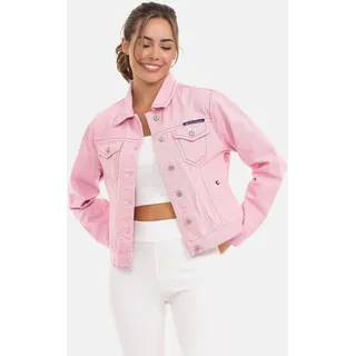 Cipo & Baxx Jeansjacke in pink, | Gr.: L