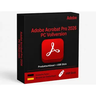 Adobe Acrobat Pro DC 2026 / Kein Abo / Windows