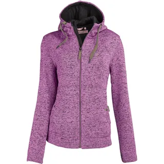 Tom Collins Damen-Strickfleecejacke, anthrazit, 38