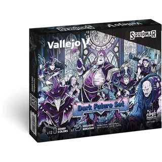 Vallejo - Farb-Set Dark Future, 12 x 18 ml - Modellbau-Farben