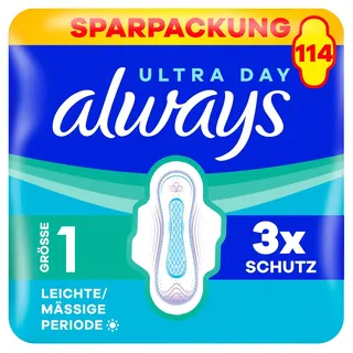 Always Damenbinden Ultra Normal mit Flügeln 114 St.