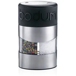 Bodum Twin Pfeffermühle 12 cm Schwarz unbefüllt