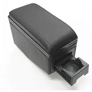 Mittelarmlehne Armlehne Universal Konsole Mittelkonsole Schwarz