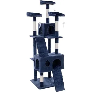 Estexo Katzenkratzbaum 170 cm dunkelgrau