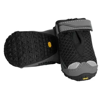 Ruffwear Grip Trex 1 Paar Hundeschuhe (Größe 57mm, schwarz)