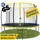 427 cm rund Blau/Gelb