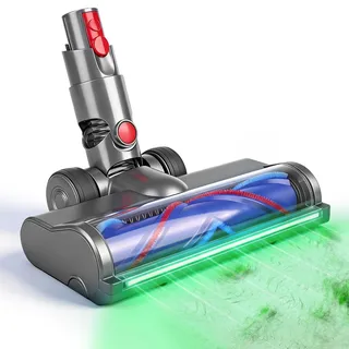 honnamy Bürste für Dyson V12 Detect Slim V10 Digital Slim, Ersatzteil Direktantrieb Reiniger Kopf Turbine Bodendüse für Dyson V12 Slim V10 Slim, elektrischer Kopf für Hartboden und Teppiche