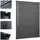 Sekey Klemmfix-Jalousie für Fenster freihängend Alu-lamellen mit Bohren inklusive Montagematerial Aluminium-Jalousie ohne Bohren 100x220cm