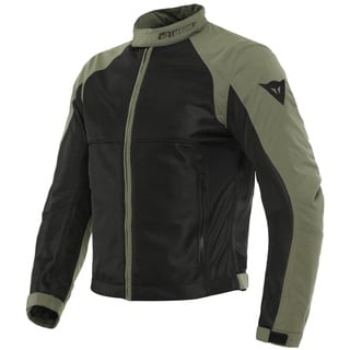 Dainese Sevilla Air Textiljacke - Schwarz/Dunkelgrün - 46