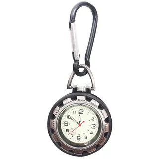Hemobllo Taschenuhr mit Clip Design, Quarzwerk und Leuchtzifferblatt