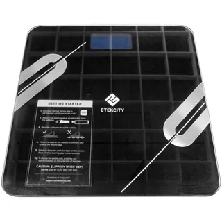 Etekcity Personenwaage digital Wägebereich (max.)=180 kg Schwarz