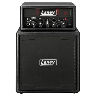 Laney MINISTACK Bluetooth - Batteriebetriebene Gitarren Amp mit Smartphone-Schnittstelle - Ironheart Edition